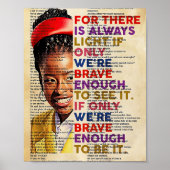 Amanda Gorman Light Poster (Voorkant)