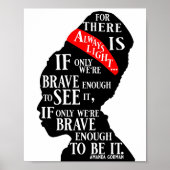 Amanda Gorman Quotes Poster (Voorkant)