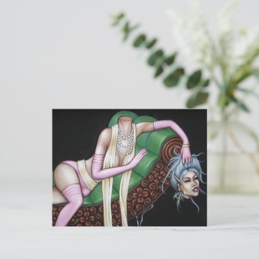 Amanda Lynn Briefkaart (Staand voorkant)