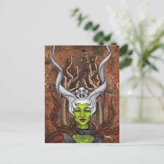 Amanda Lynn Briefkaart (Staand voorkant)