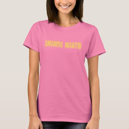 Amanda Martin Women's Camo T-shirt (Voorkant)