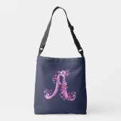 Amanda name en betekenis Een monogram zak Crossbody Tas (Achterkant)