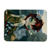 "Amanda Palmer Tarot: de dwaas" Flex Magnet Magneet (Horizontaal)