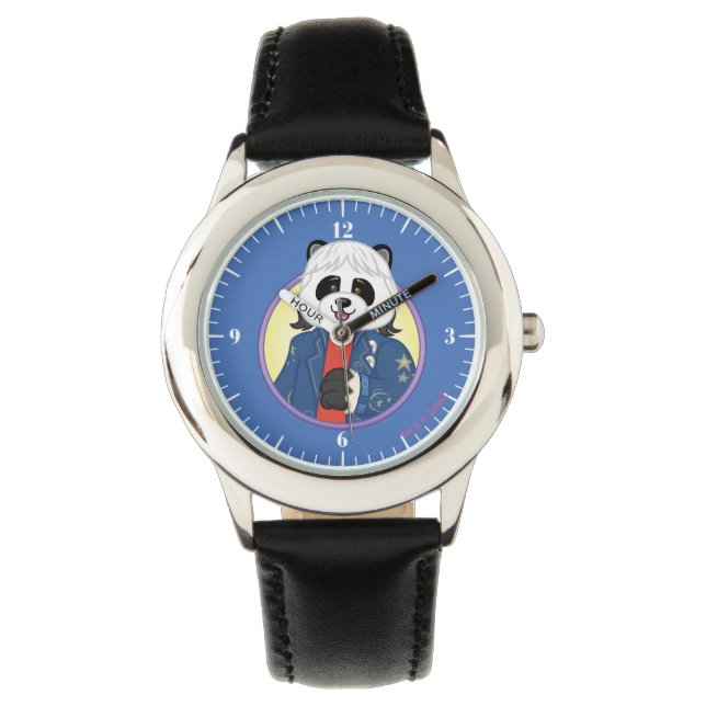 Amanda Panda Horloge (Voorkant)