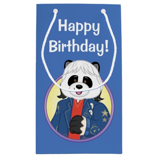 Amanda Panda Klein Cadeauzakje (Achterkant)