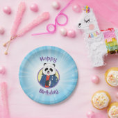 Amanda Panda Papieren Bordje (Feest)