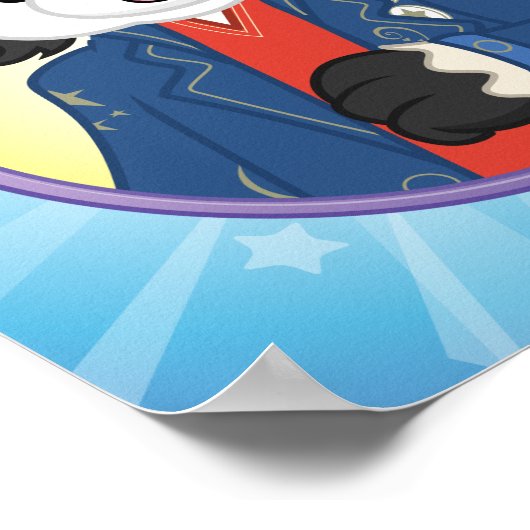 Amanda Panda Poster (Hoek)