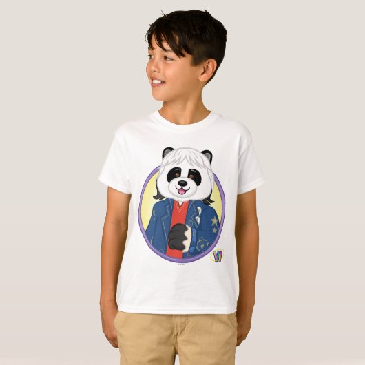 Amanda Panda T-shirt (Voorkant volledig)
