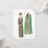 Amanda Paper Doll Kaart (Voorkant / Achterkant in situ)