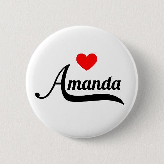 Amanda Ronde Button 5,7 Cm (Voorkant)
