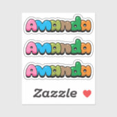 Amanda Sticker (Vel)