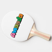 Amanda Tafeltennisbatje (Zijkant)