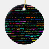 Amanda Text Design I Ornament (Voorkant)