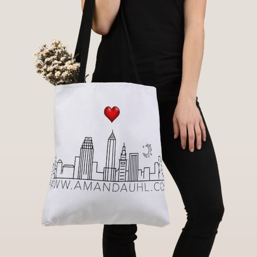 Amanda Uhl Canvas tas (Dichtbij)