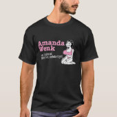 Amanda Wenk (donker) T-shirt (Voorkant)