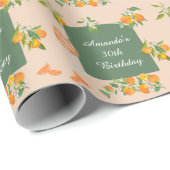 Amanda's 30e verjaardag cadeaupapier (Rol Hoek)