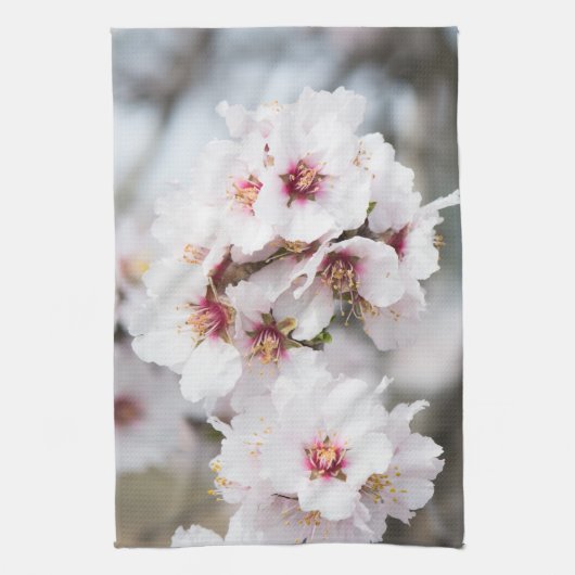 Amandelbloei Theedoek (Verticaal)