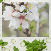 Amandelbloei Theedoek (Gevouwen)