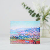 Amandelbloemen Orchard Théo van Rysselberghe Briefkaart (Staand voorkant)