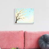 Amandelbloesem Dromen Canvas Afdruk (Insitu (Woonkamer))