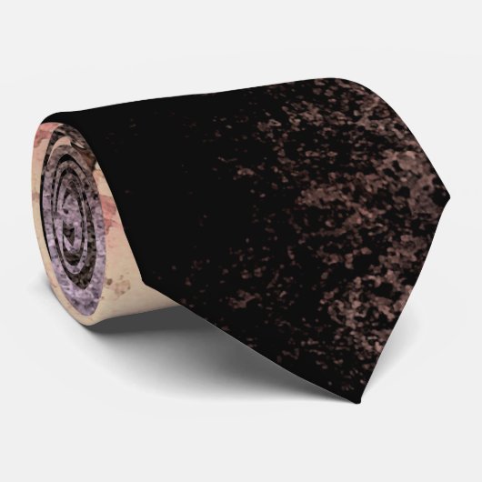 Amandelbloesem Shabby Chic Regular Stropdas (Opgerold)