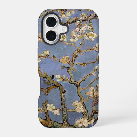 Amandelbloesem van Van Gogh iPhone 16 Hoesje (Achterkant)