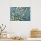 Amandelbloesem van Vincent van Gogh (1890) Poster (Keuken)