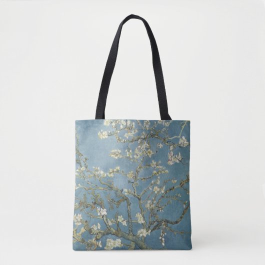 Amandelbloesem van Vincent van Gogh (1890) Tote Bag (Voorkant)