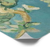 Amandelbloesem Vincent van Gogh 1890 Poster (Hoek)