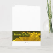 Amandelbloesem Wacky Bedankt (Achterkant)