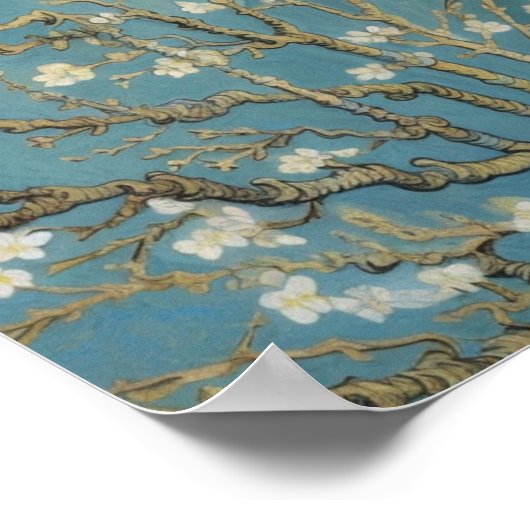 Amandelbloesem  Wall Art Poster (Hoek)
