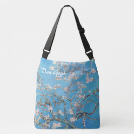 Amandelbloesems Blauw Vincent van Gogh Art Crossbody Tas