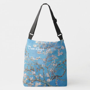 Amandelbloesems Blauw Vincent van Gogh Art Crossbody Tas