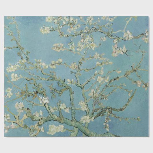 Amandelbloesems schilderij van Van Gogh Cadeaupapier (Vlak)