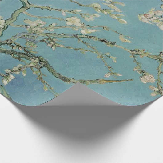 Amandelbloesems schilderij van Van Gogh Cadeaupapier (Hoek)