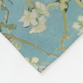 Amandelbloesems schilderij van Van Gogh Fleece Deken (Hoek)