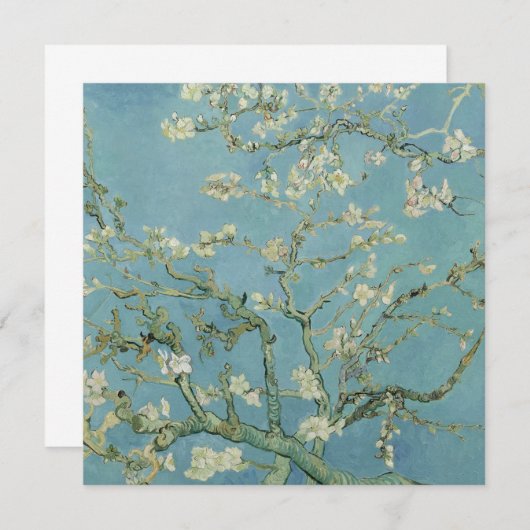 Amandelbloesems schilderij van Van Gogh Kaart (Voorkant / Achterkant)
