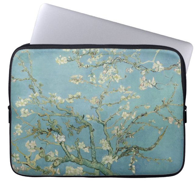 Amandelbloesems schilderij van Van Gogh Laptop Sleeve (Voorkant)