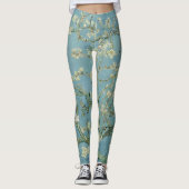 Amandelbloesems schilderij van Van Gogh Leggings (Voorkant)