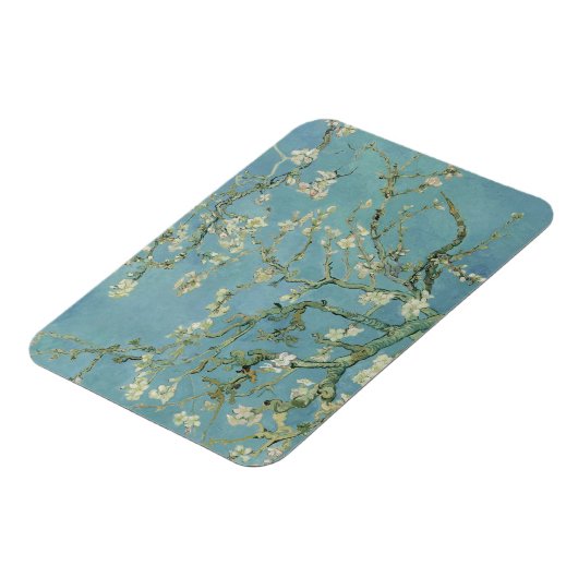 Amandelbloesems schilderij van Van Gogh Magneet (Linkerzijde)