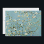 Amandelbloesems schilderij van Van Gogh Save The Date<br><div class="desc">Amandelbloesems is een groep van schilderijen gemaakt in 1888 en 1890 door Vincent van Gogh in Arles en Saint-Rémy,  Zuid-Frankrijk van bloeiende amandelbomen. Bloeiende bomen waren speciaal voor Van Gogh. Ze vertegenwoordigden ontwaken en hoop. Hij genoot van hen en vond plezier in het schilderen van bloeiende bomen.</div>