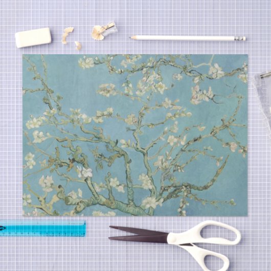 Amandelbloesems schilderij van Van Gogh Tissuepapier (Craft)
