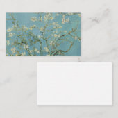 Amandelbloesems schilderij van Van Gogh Visitekaartje (Voorkant / Achterkant)