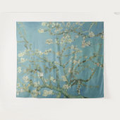 Amandelbloesems schilderij van Van Gogh Wandkleed (Voorkant (horizontaal))