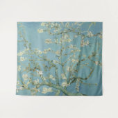 Amandelbloesems schilderij van Van Gogh Wandkleed (Voorkant (horizontaal))