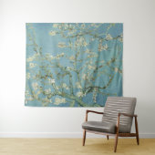 Amandelbloesems schilderij van Van Gogh Wandkleed (In Situ (horizontaal))