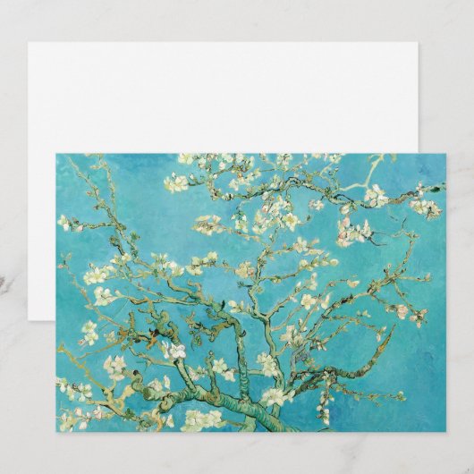Amandelbloesems | Vincent van Gogh (Voorkant / Achterkant)
