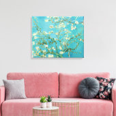 Amandelbloesems | Vincent van Gogh Canvas Afdruk (Insitu (Woonkamer))