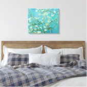 Amandelbloesems | Vincent van Gogh Canvas Afdruk (Insitu (Slaapkamer))