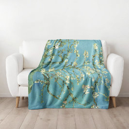 Amandelbloesems | Vincent van Gogh Fleece Deken